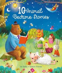 Cover image for 10 Animal Bedtime Stories