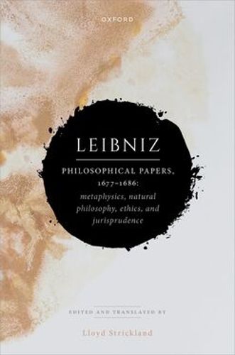 Cover image for Leibniz: Philosophical Papers, 1677-1686