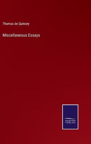 Cover image for Miscellaneous Essays