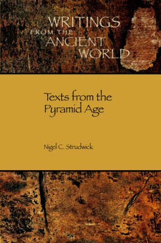Cover image for Texts from the Pyramid Age