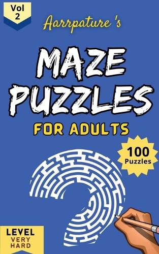 Cover image for Maze Puzzles For Adults [Vol 2]