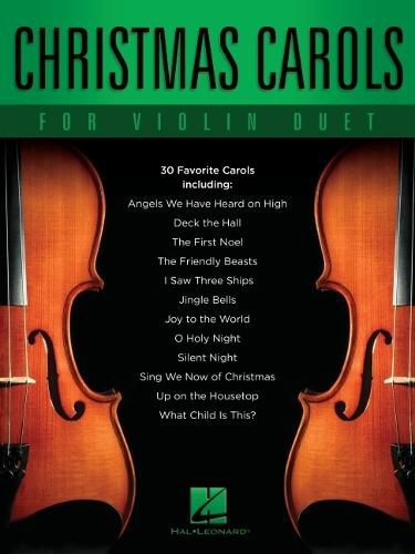 Cover image for Christmas Carols for Violin Duet