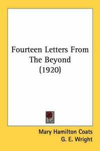 Cover image for Fourteen Letters from the Beyond (1920)