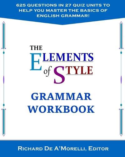 Cover image for The Elements of Style: Grammar Workbook