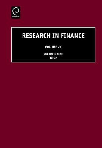 Cover image for Research in Finance