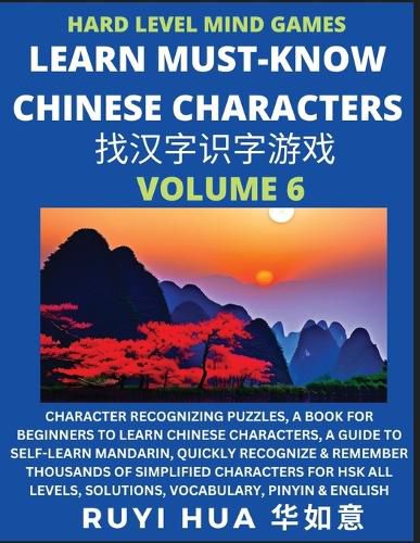 Cover image for Mandarin Chinese Character Mind Games (Volume 6)