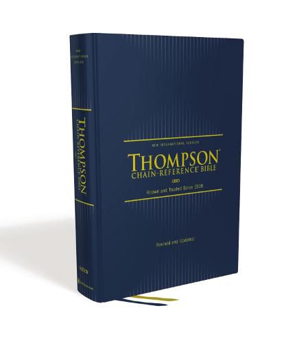 Cover image for NIV, Thompson Chain-Reference Bible, Hardcover, Navy, Red Letter, Comfort Print