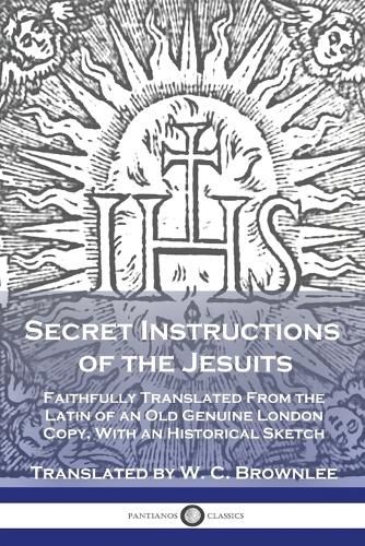 Cover image for Secret Instructions of the Jesuits