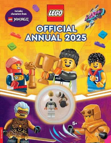 LEGO (R) Books: Official Annual 2025 (with racing driver minifigure and trophy)