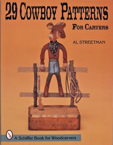 Cover image for 29 Cowboy Patterns for Carvers