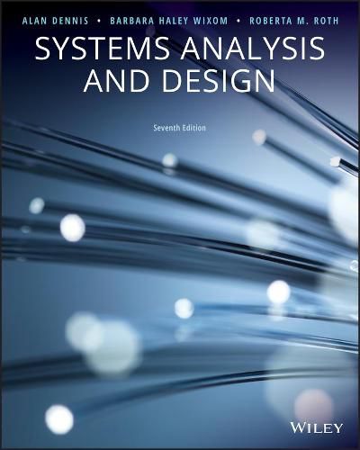 Cover image for Systems Analysis and Design