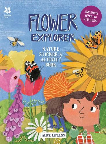 Cover image for Flower Explorer: Sticker & Activity Book
