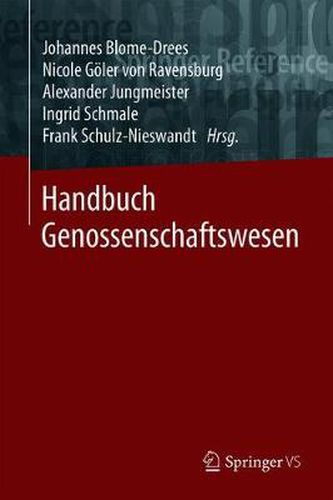 Handbuch Genossenschaftswesen