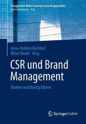 Cover image for Csr Und Brand Management: Marken Nachhaltig Fuhren