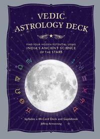 Cover image for Vedic Astrology Deck: Find Your Hidden Potential Using India's Ancient Science of the Stars