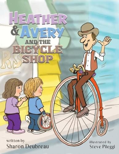 Cover image for Heather & Avery and the Bicycle Shop