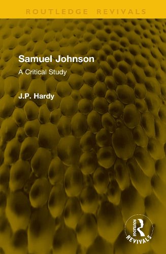 Cover image for Samuel Johnson