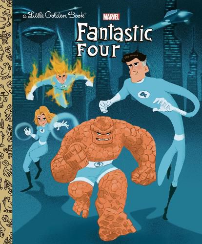 Cover image for Fantastic Four Little Golden Book (Marvel)