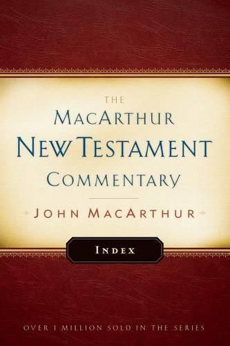 Cover image for MacArthur New Testament Commentary Index: Volume 34