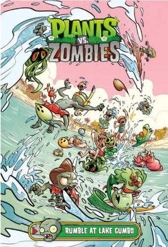 Cover image for Plants Vs. Zombies Volume 10: Rumble at Lake Gumbo