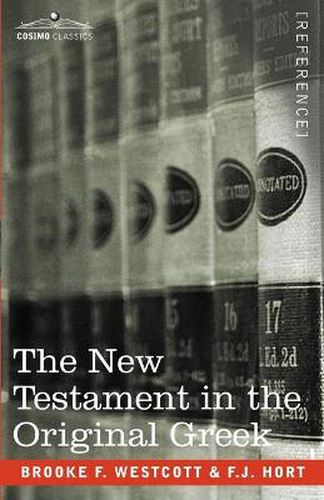 Cover image for The New Testament in the Original Greek