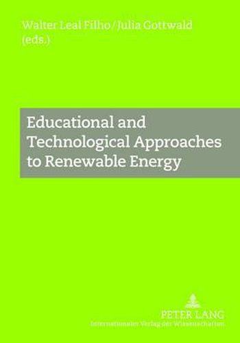 Cover image for Educational and Technological Approaches to Renewable Energy