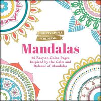 Cover image for Pretty Simple Coloring: Mandalas