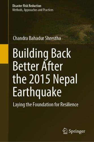 Cover image for Building Back Better After the 2015 Nepal Earthquake: Laying the Foundation for Resilience