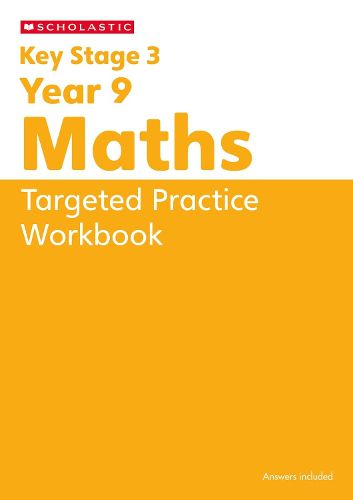 Cover image for KS3 Year 9 Maths Targeted Practice Workbook