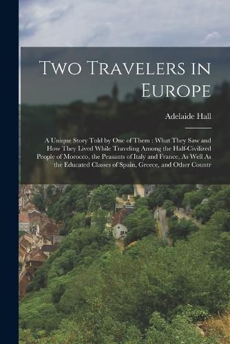 Cover image for Two Travelers in Europe