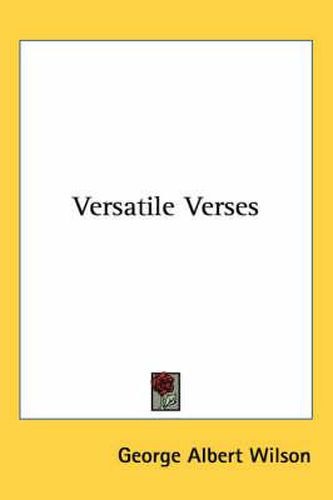Cover image for Versatile Verses