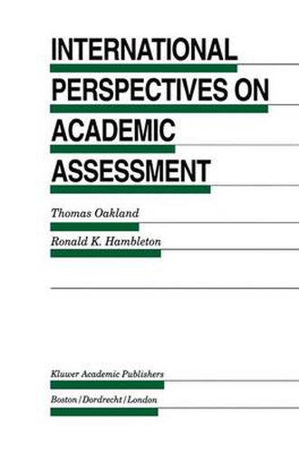 Cover image for International Perspectives on Academic Assessment