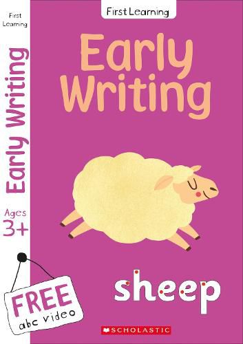 Cover image for Writing workbook for Ages 3-5 (Book 1)This preschool activity book includes a free abc video