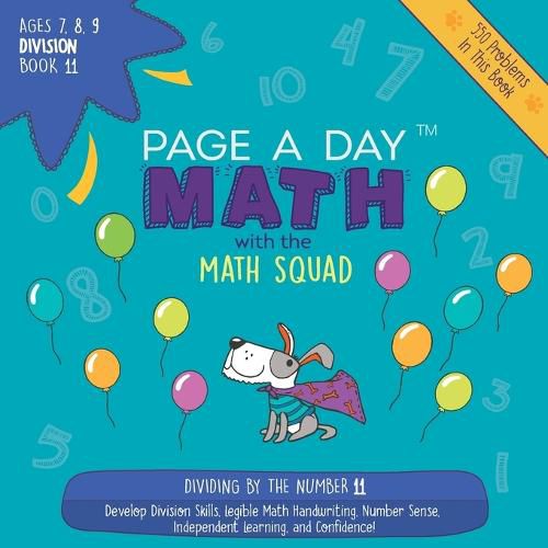 Cover image for Page A Day Math Division Book 11: Dividing by 11