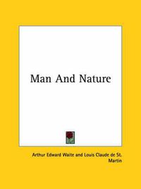 Cover image for Man and Nature