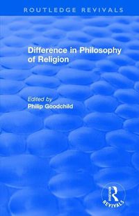 Cover image for Difference in Philosophy of Religion