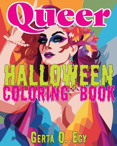 Cover image for Queer Halloween Coloring Book