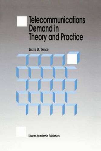 Cover image for Telecommunications Demand in Theory and Practice