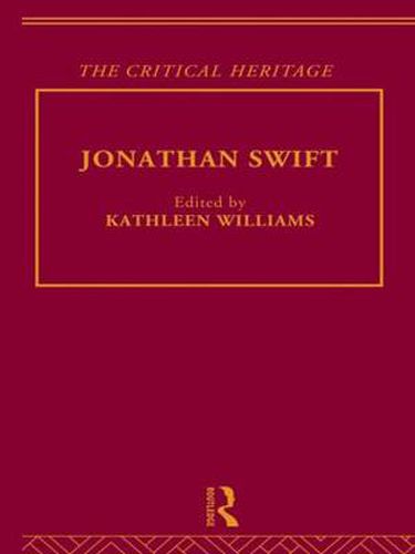 Cover image for Jonathan Swift: The Critical Heritage