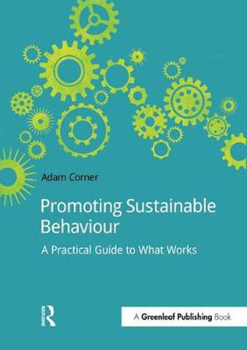 Cover image for Promoting Sustainable Behaviour: A Practical Guide to What Works