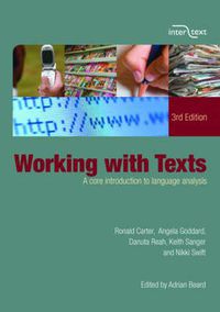 Cover image for Working with Texts: A Core Introduction to Language Analysis