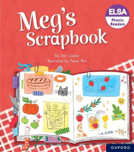 Cover image for ELSA Phonic Readers Meg's Scrapbook