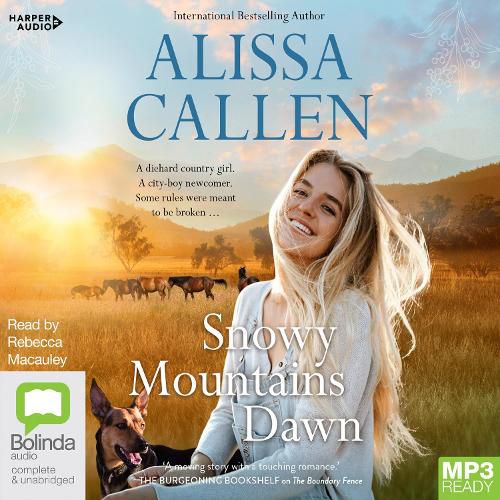 Cover image for Snowy Mountains Dawn [Bolinda]