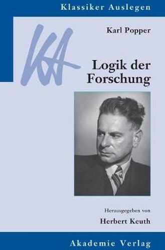 Cover image for Karl Popper: Logik Der Forschung