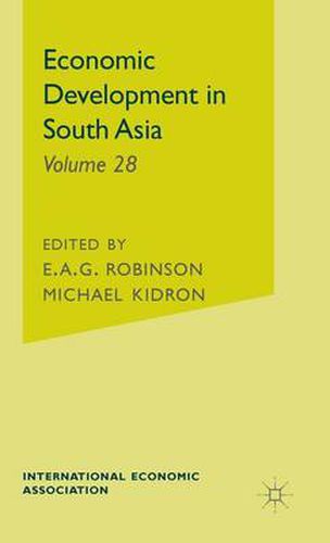 Cover image for Economic Development in South Asia