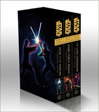 Cover image for The Thrawn Trilogy Boxed Set: Star Wars Legends: Heir to the Empire, Dark Force Rising, The Last Command