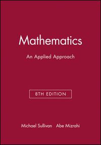 Cover image for Mathematics: An Applied Approach