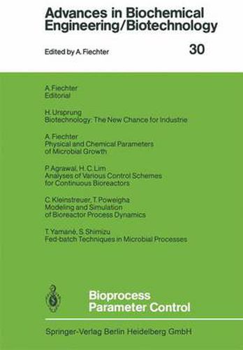 Cover image for Bioprocess Parameter Control