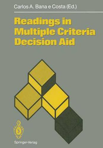 Cover image for Readings in Multiple Criteria Decision Aid