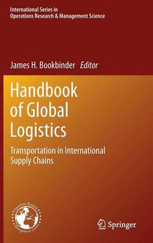 Cover image for Handbook of Global Logistics: Transportation in International Supply Chains